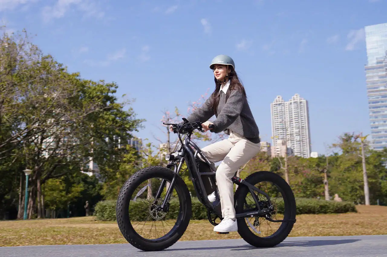 Riding Fucare Taurus ebike