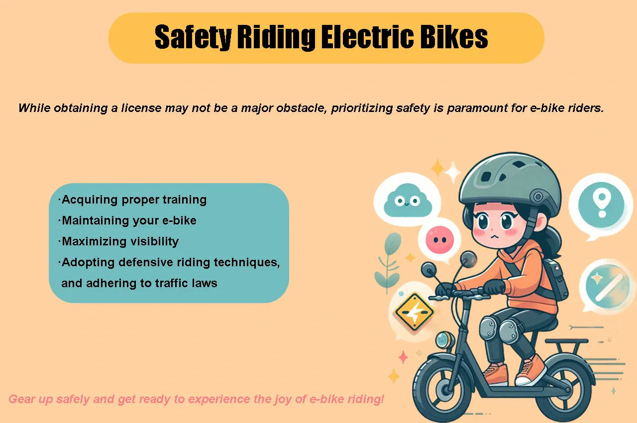 Safety Riding Electric Bikes