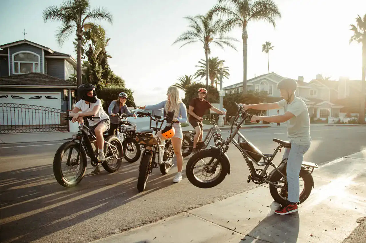 ride ebike Connect With Friends