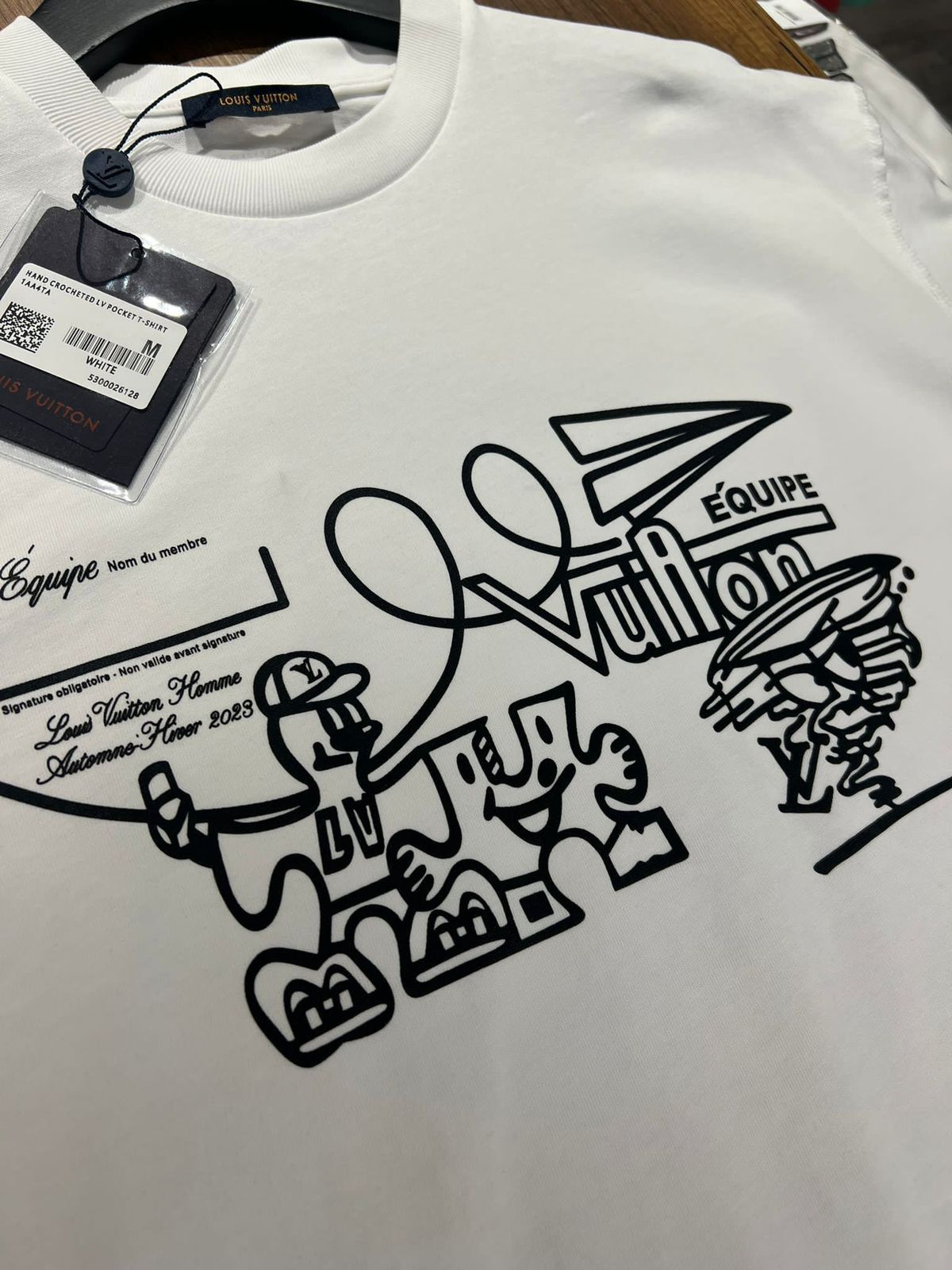 Louis Vuitton RARE  Louis Vuitton x Virgil Abloh Paris 2020 Show TShirt   Grailed