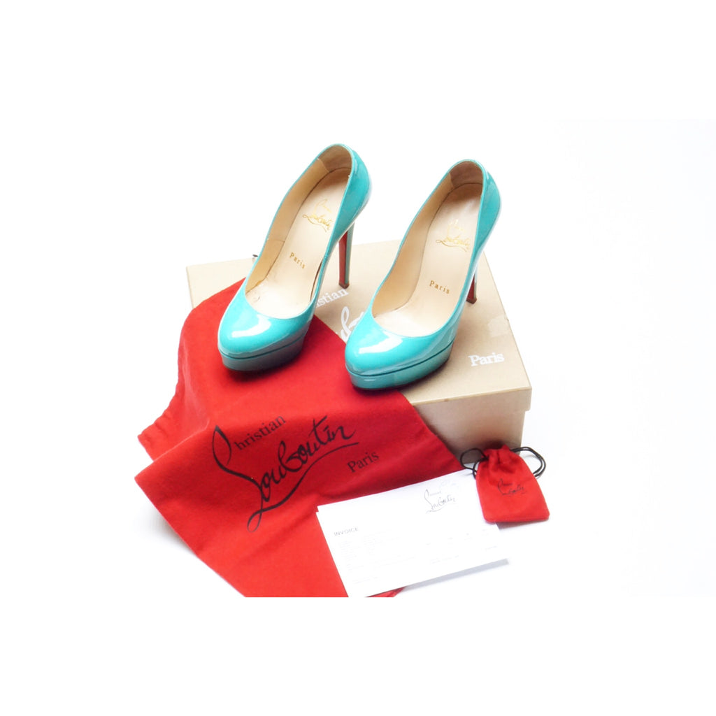 christian louboutin bianca 14 patent calf