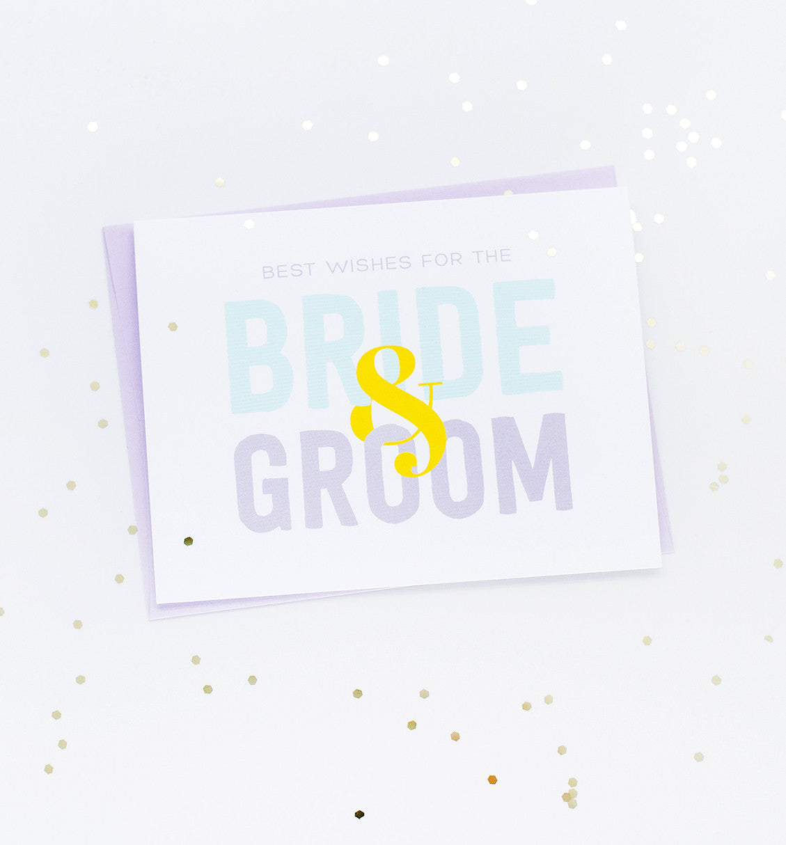 Bride Groom Best Wishes Greeting Card Graphic Anthology Llc