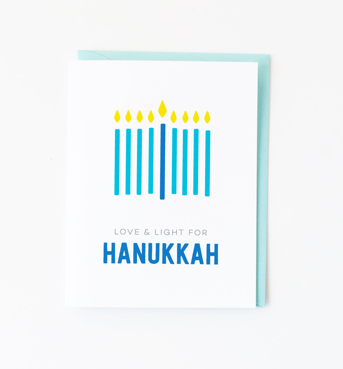 Minimal Menorah Hanukkah cards – Graphic Anthology