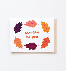 Thankful for You card – Graphic Anthology