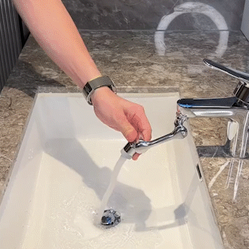 Rotating 1080° arm faucet (universal model) – Accesstuff