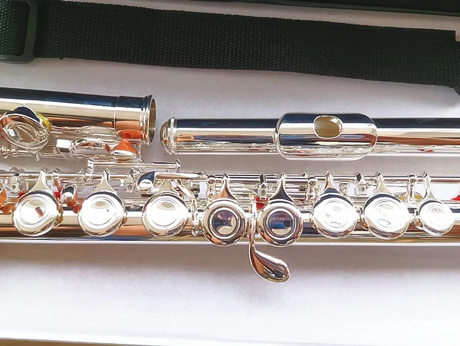 Flute High Quality Silver Flute 212 Model musical instrument Flute 16