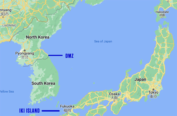 Map of Korea