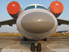 Antonov An-72 Cheburashka looking like the character