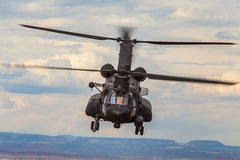 MH-47 Chinook in flight