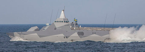 Visby-class corvette HSwMS Karlstad