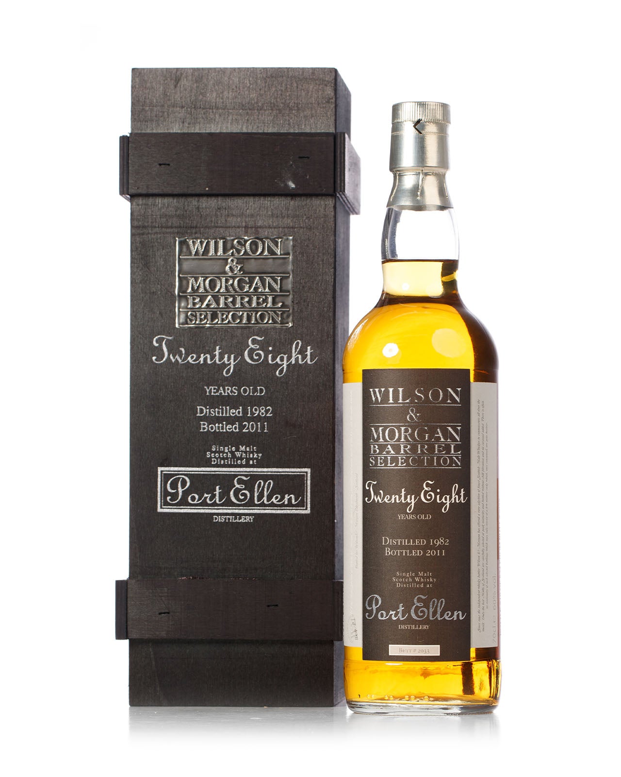 Port Ellen 1982 28 Year Old Wilson & Morgan Barrel Selection Bottled 2011 With Original Box