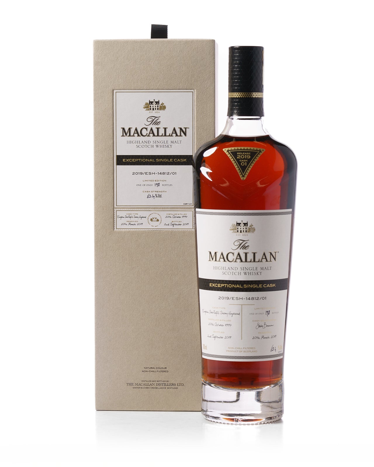 Macallan 1997 Exceptional Cask ESH-1481 Bottled 2019