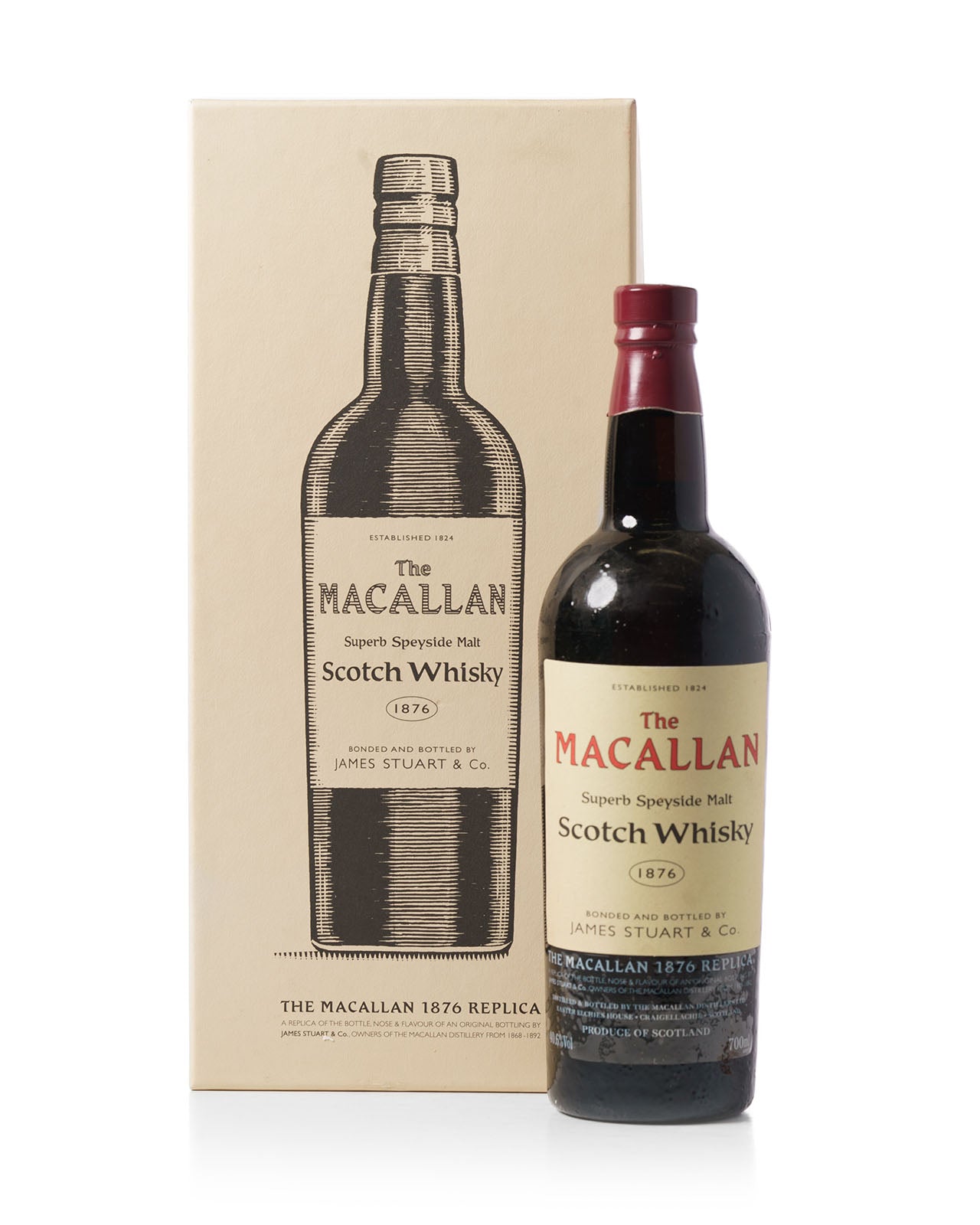 Macallan 1876 Replica With Original Box