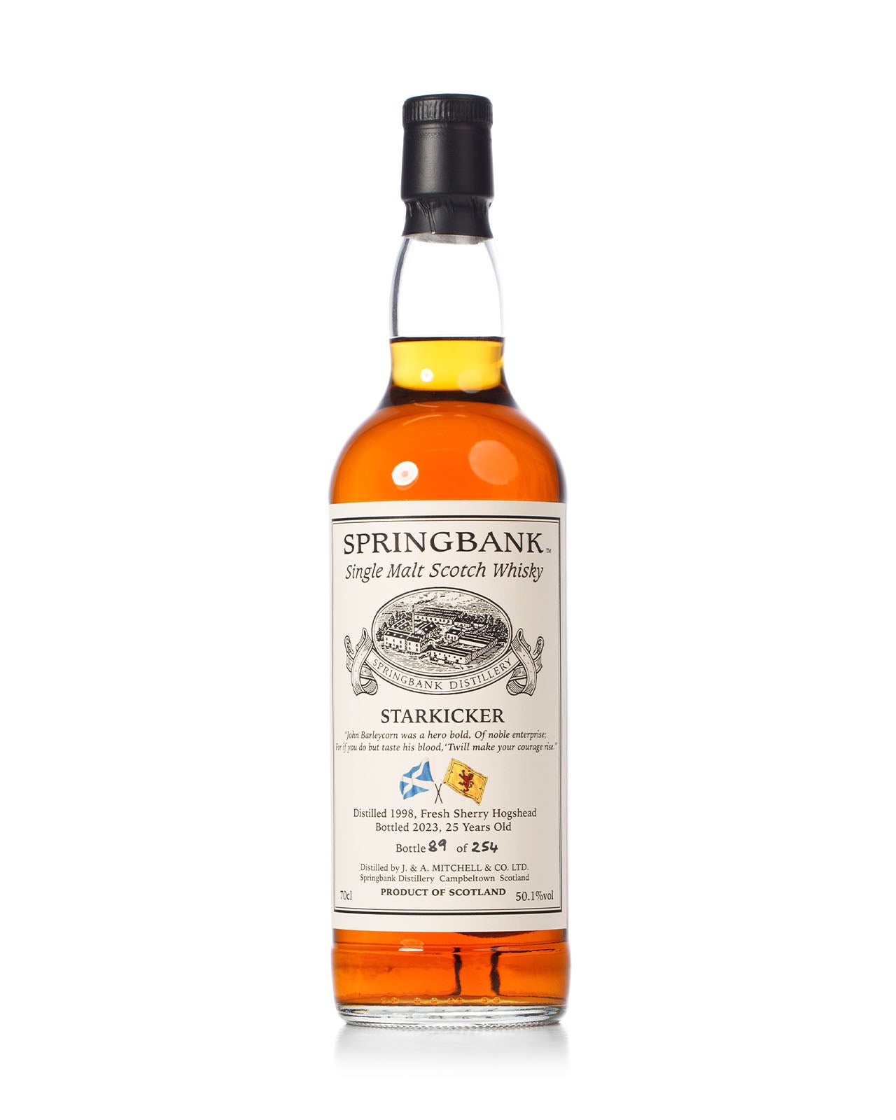 Springbank 1998 25 Year Old Starkicker Bottled 2023