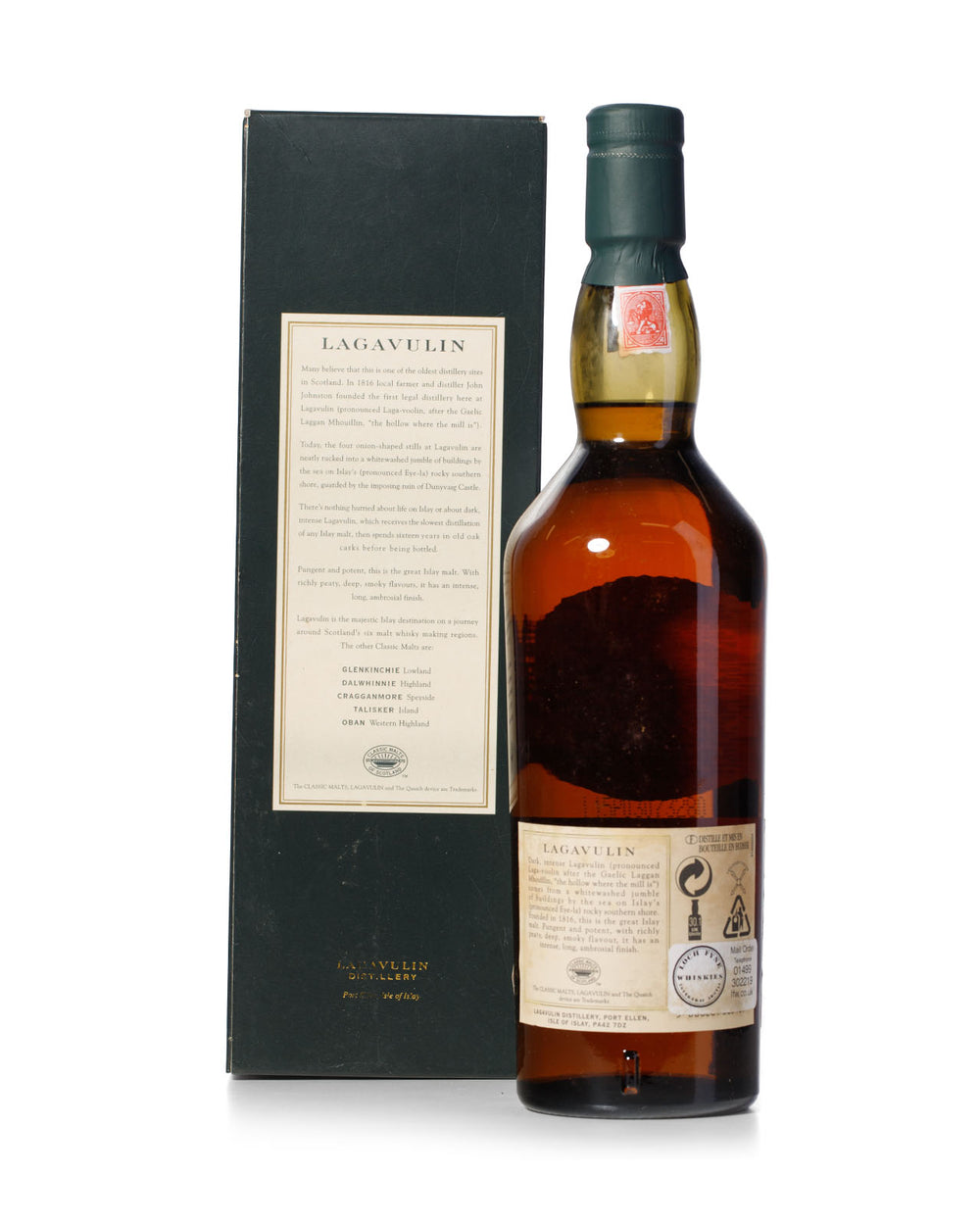 Lagavulin 16 Year Old White Horse With Original Box – Mark Littler