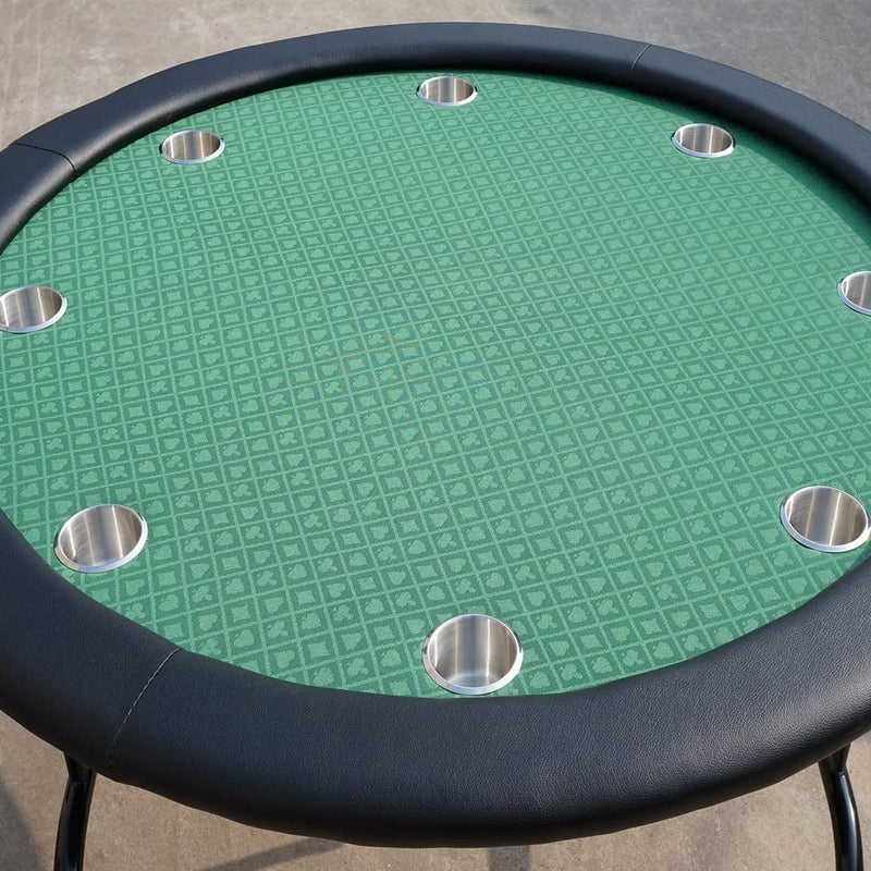 Poker table felt and padding