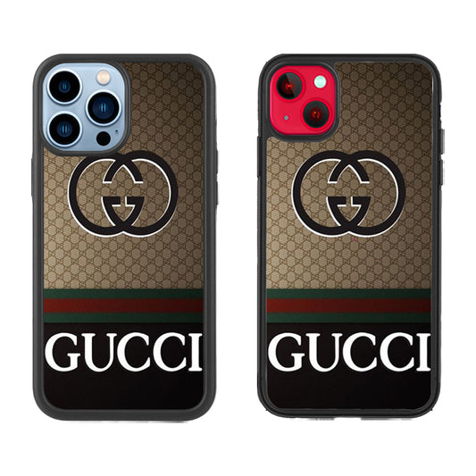 gucci logo pattern Case iPhone 14, 14 Plus, 14 Pro