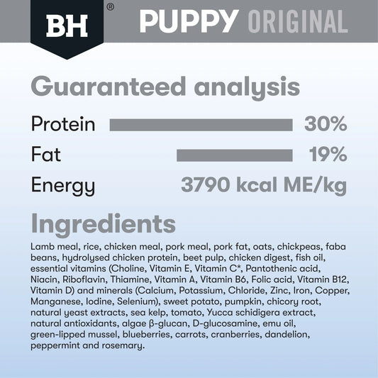 Black Hawk Puppy Food Small Breed Lamb & Rice 3kg