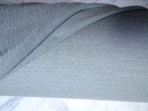 Offcut 55 x 150cm Armour Grey 86% Merino 16% Nylon- core spun nylon eyelet 160g