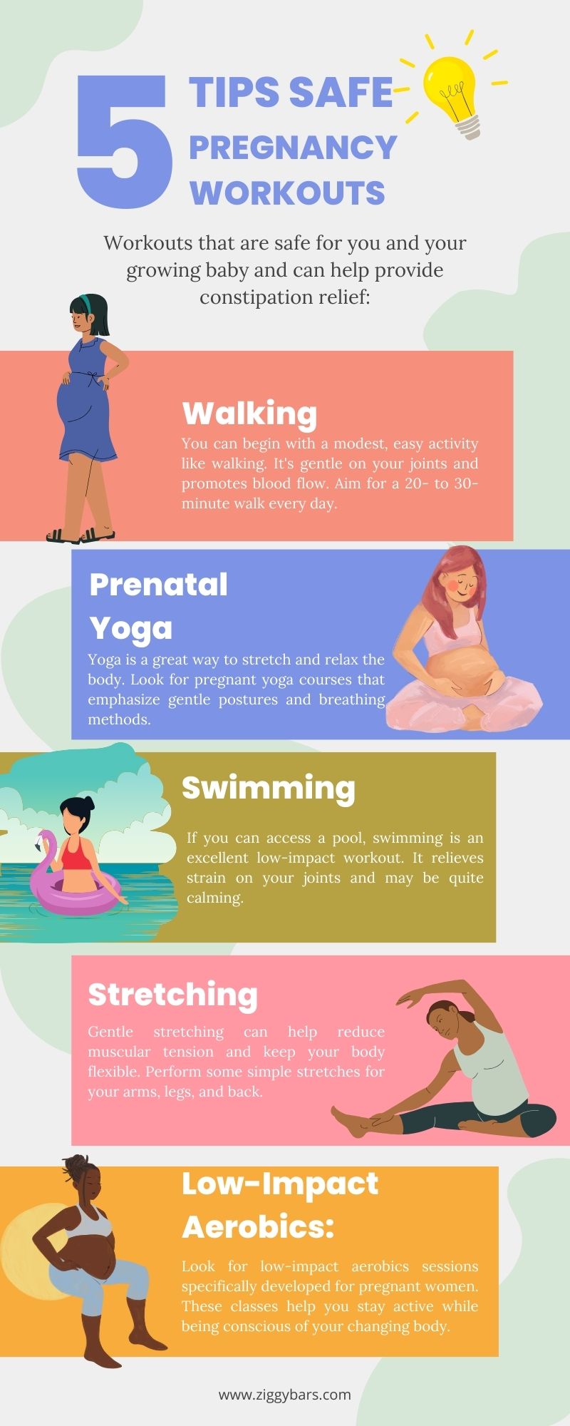 Pregnancy Workouts for Constipation Relief