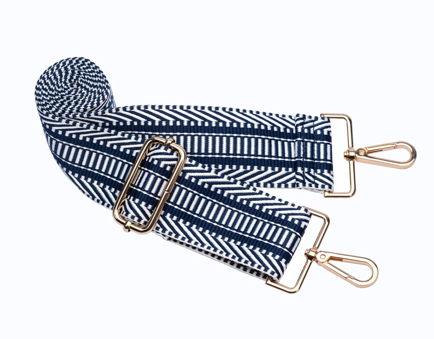 Navy Blue Matter HydroBag with Striped Strap
