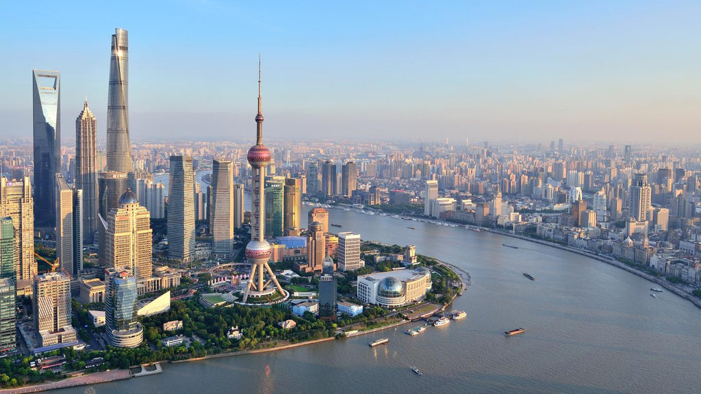 Brandon Els Shanghai Surprise Blog Post Cover Image showing Shanghai skyline