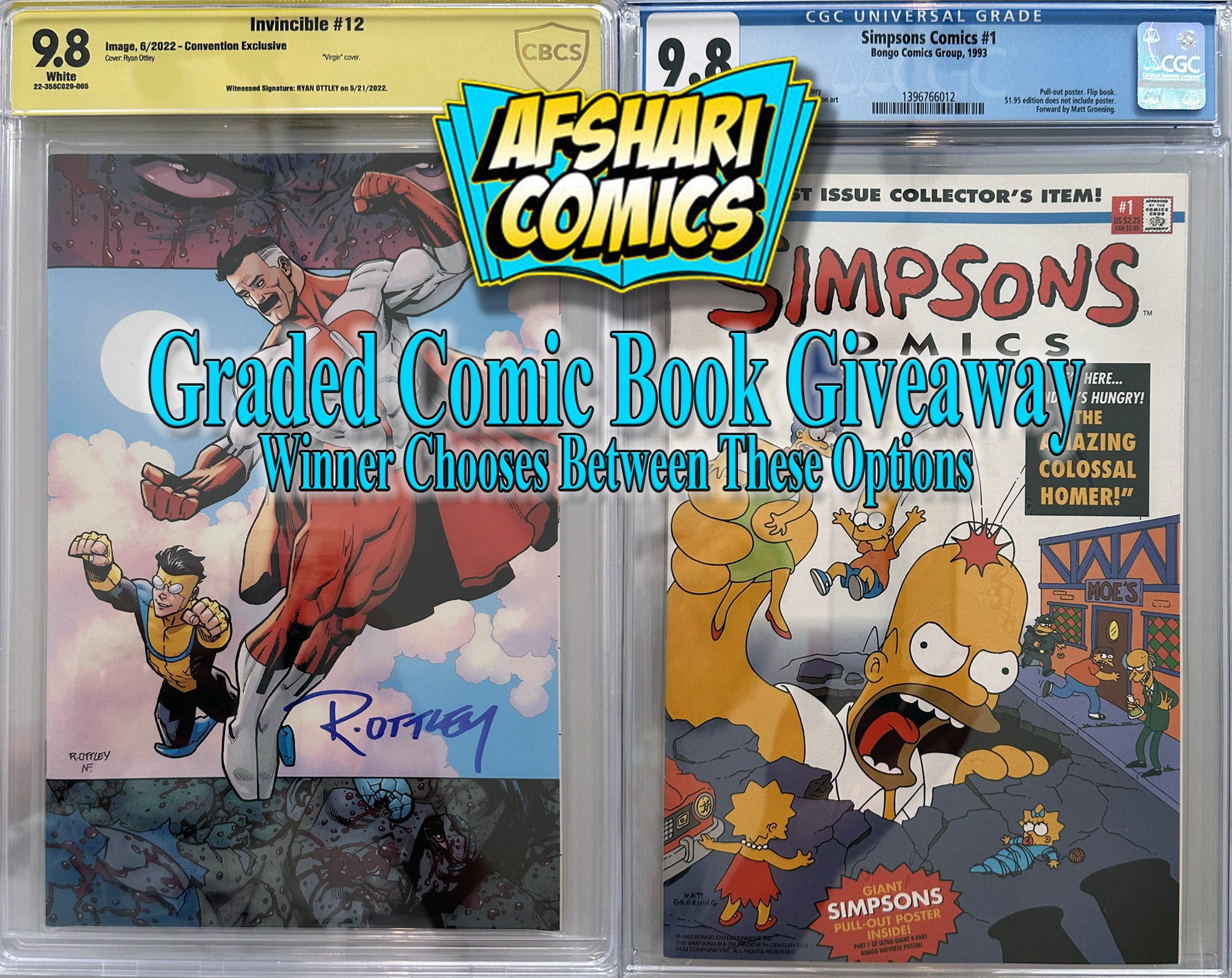 Free Graded Comic Book Slab Giveaway Contest