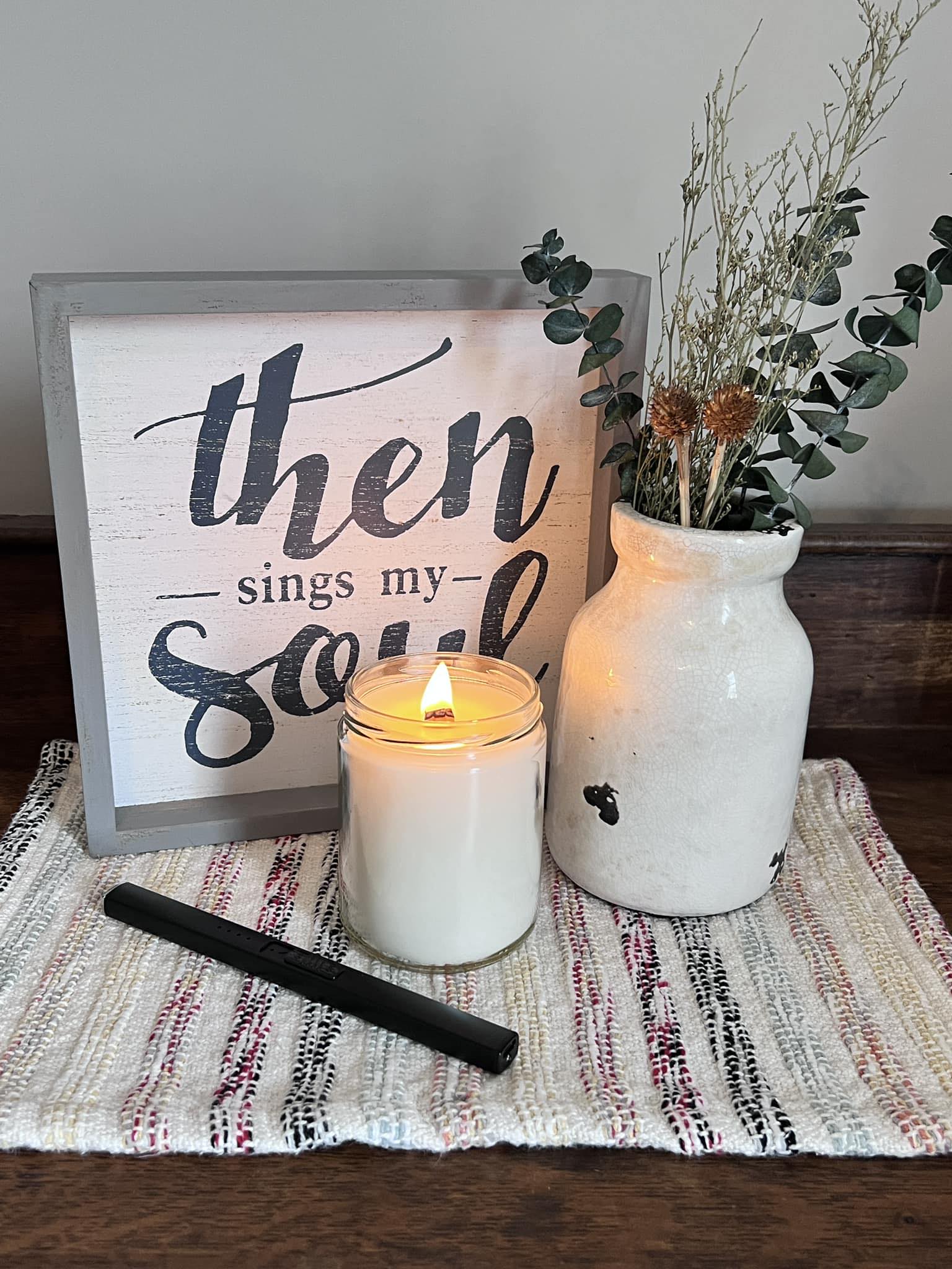 Pumpkin Marshmallow Coconut Soy Wax Scented Candle