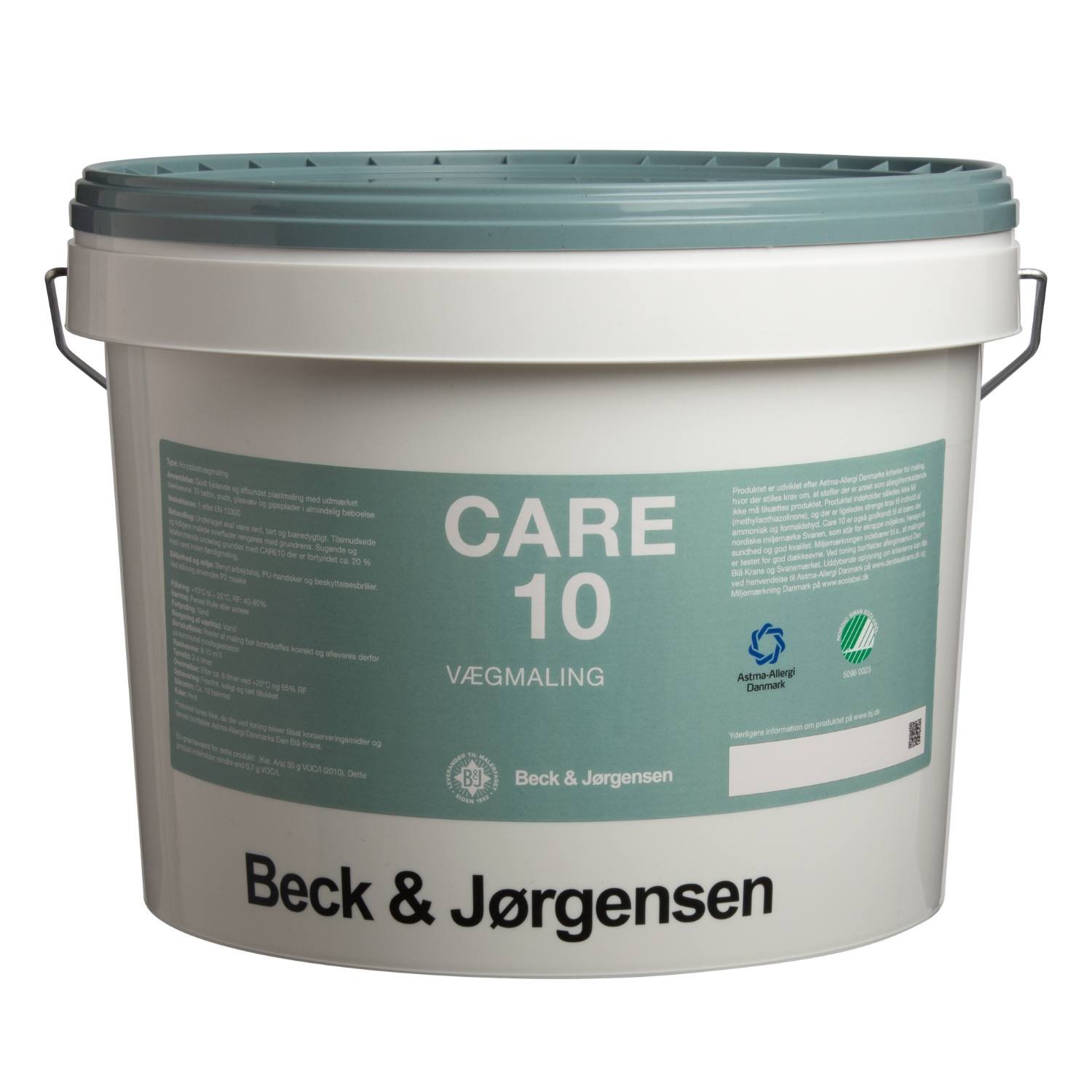 Allergivenlig maling, Care 10 - Maling og spartel fra Beck & Jørgensen