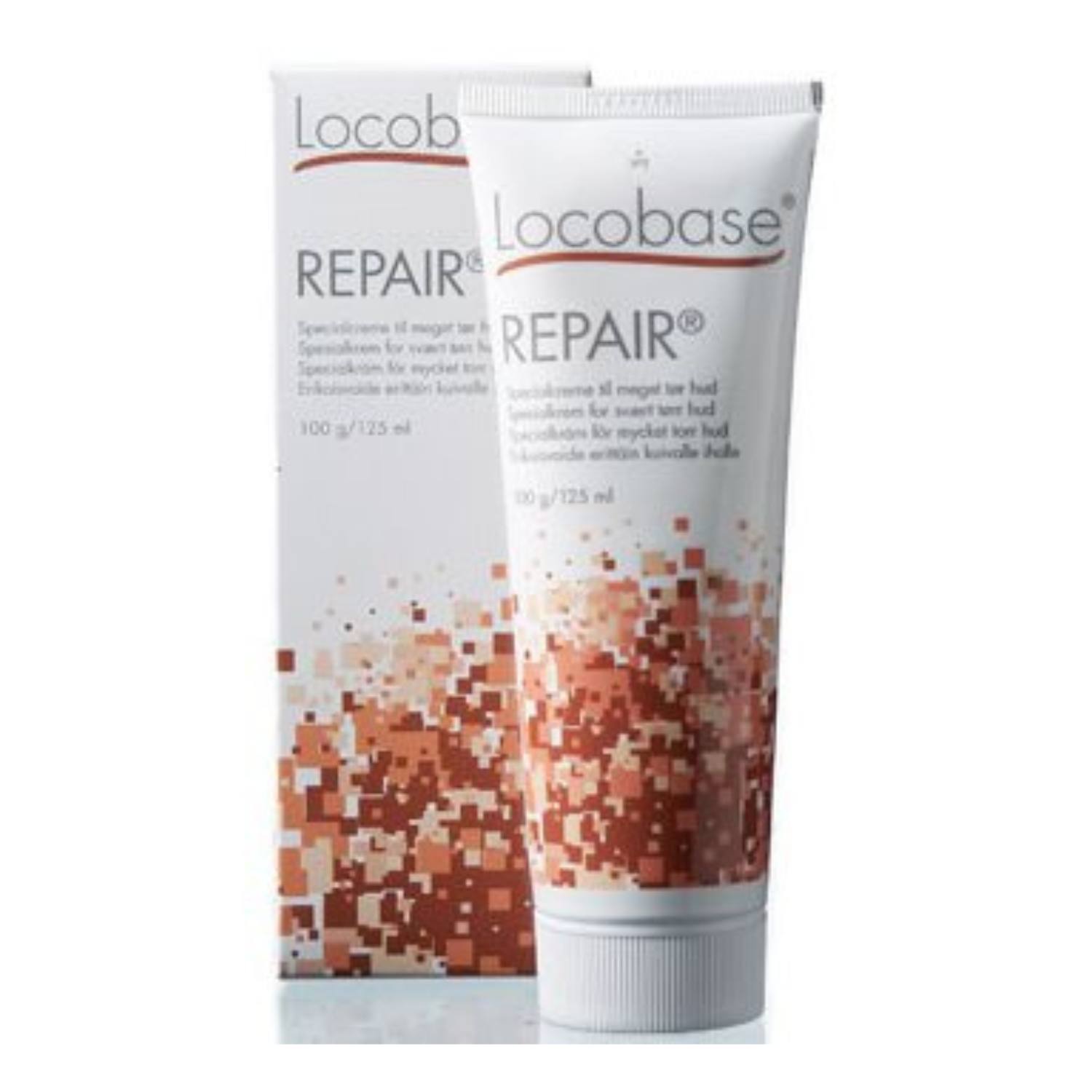 Billede af Locobase repair creme 63% fedt (genopbygger huden), 100 g. - Cremer fra Astma Allergi Shoppen