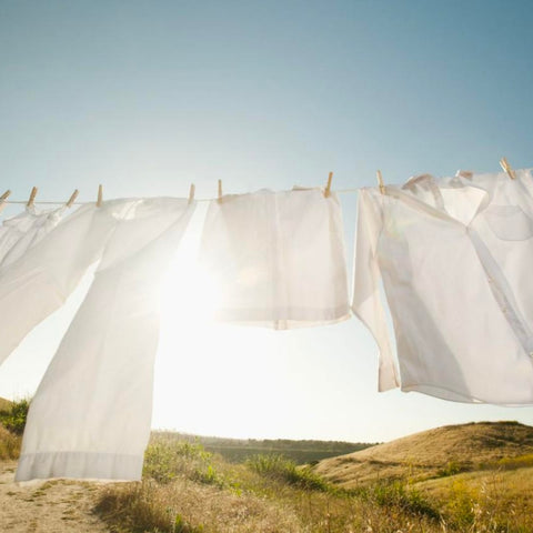 Cách giặt và phơi vải modal