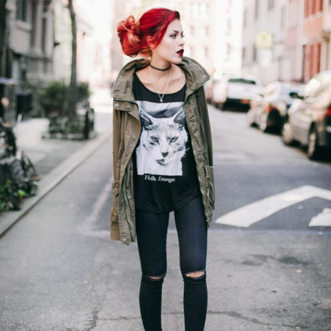 Phối đồ outfits Hipster