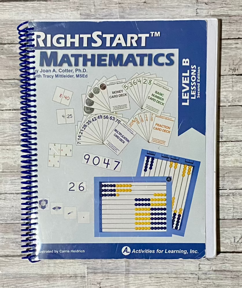 Right Start Mathematics Level B Lessons