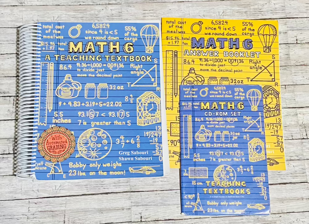 Teaching Textbooks Math 6 Set