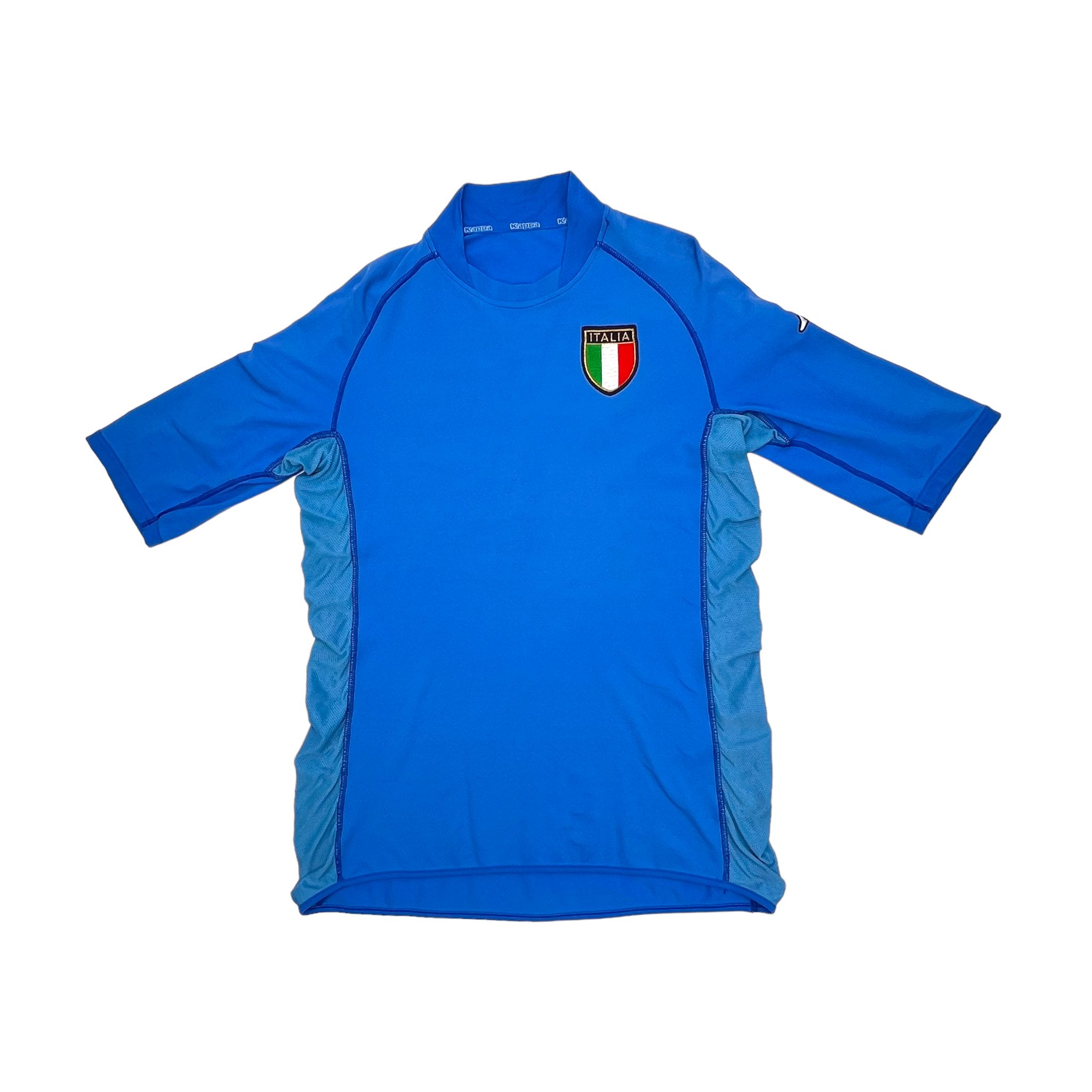 Italy No10 Del Piero Blue Home Long Sleeves Soccer Country Jersey