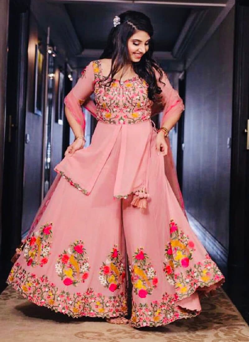 Gharara Dress