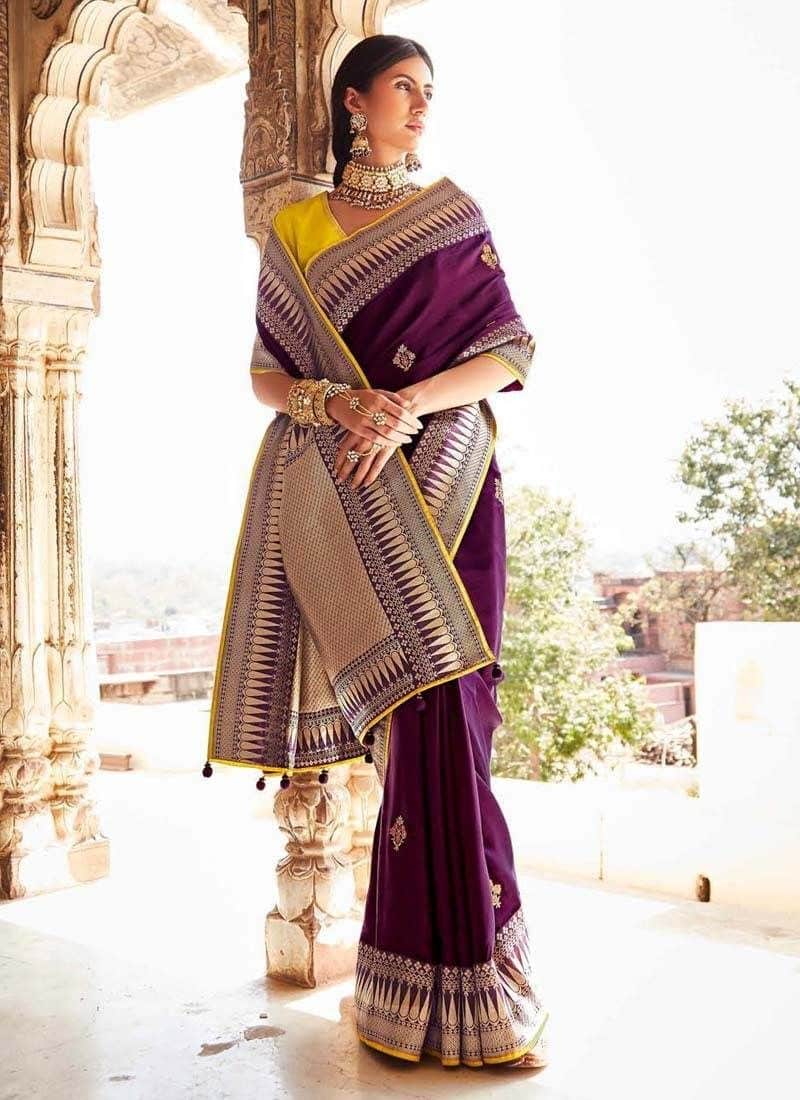 Dye saree