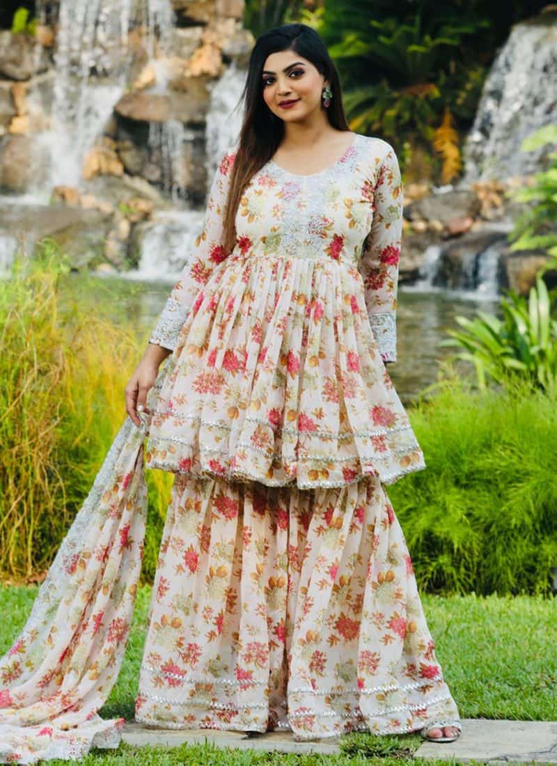 Floral Sharara