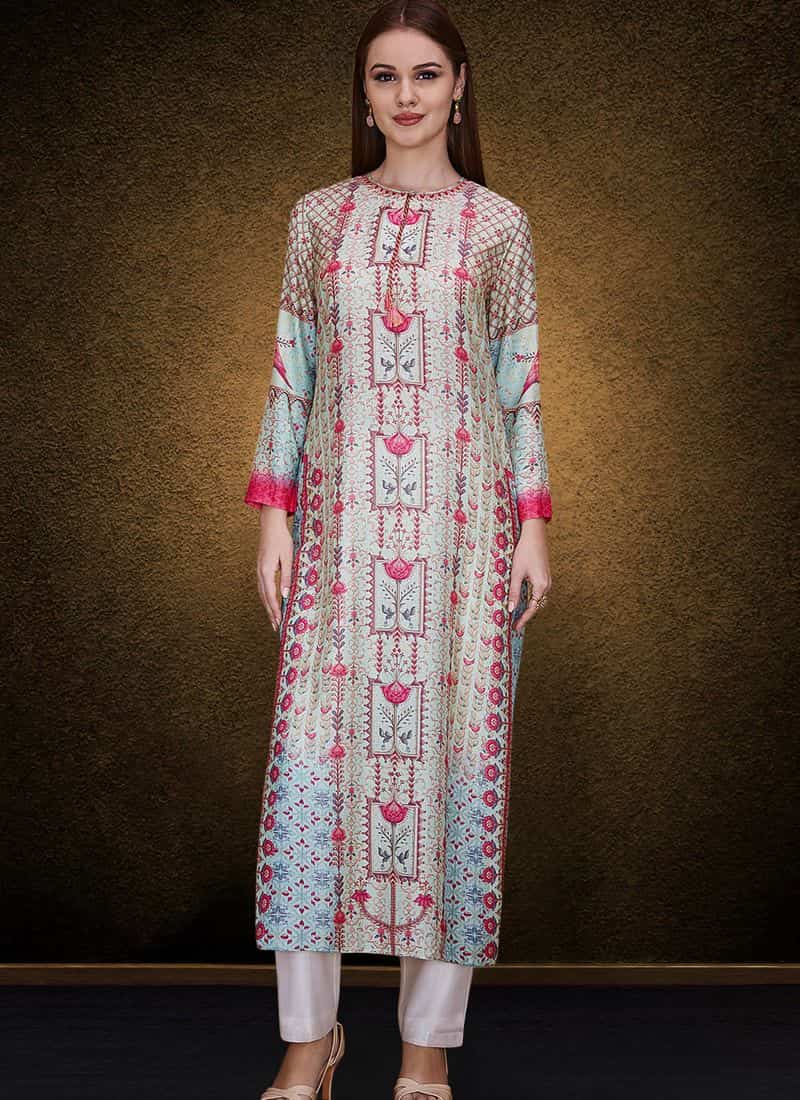 Printed kurti designs