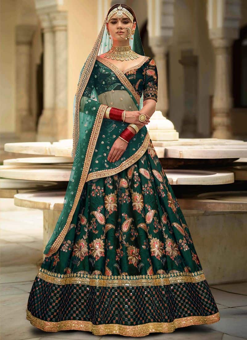 Saree Style Lehenga