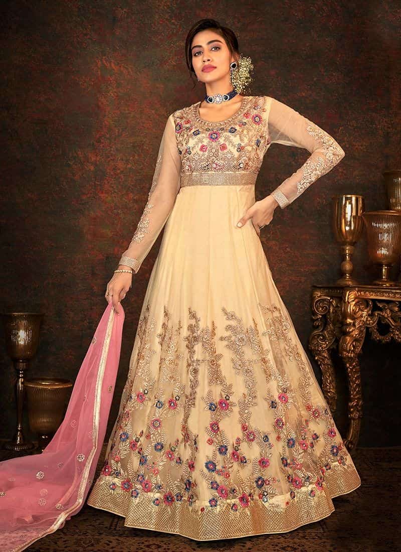 Sequins Anarkali Suits