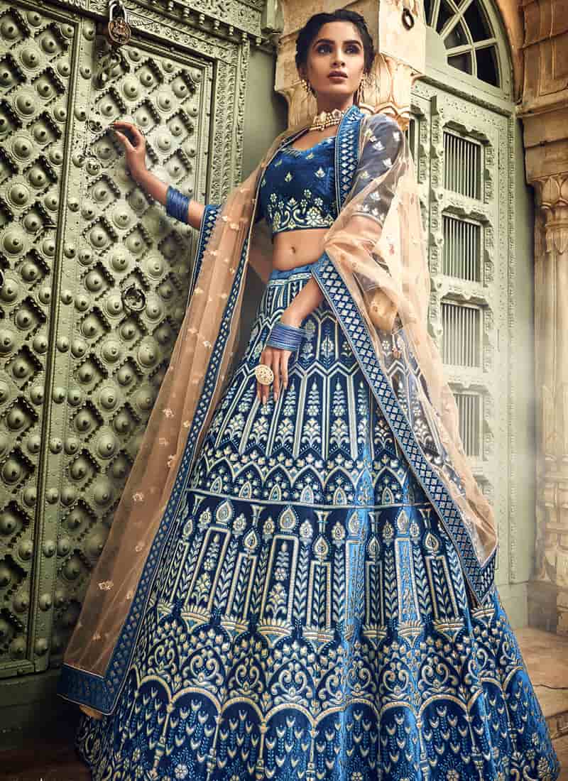 A-line lehenga choli