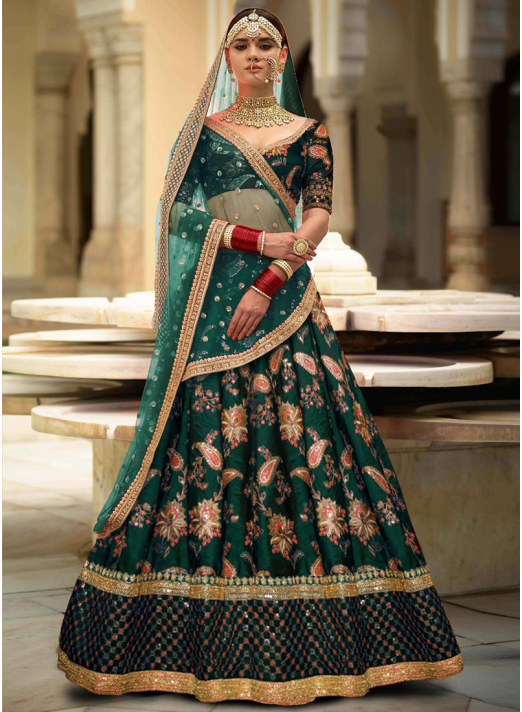 Chiffon Lehenga Saree