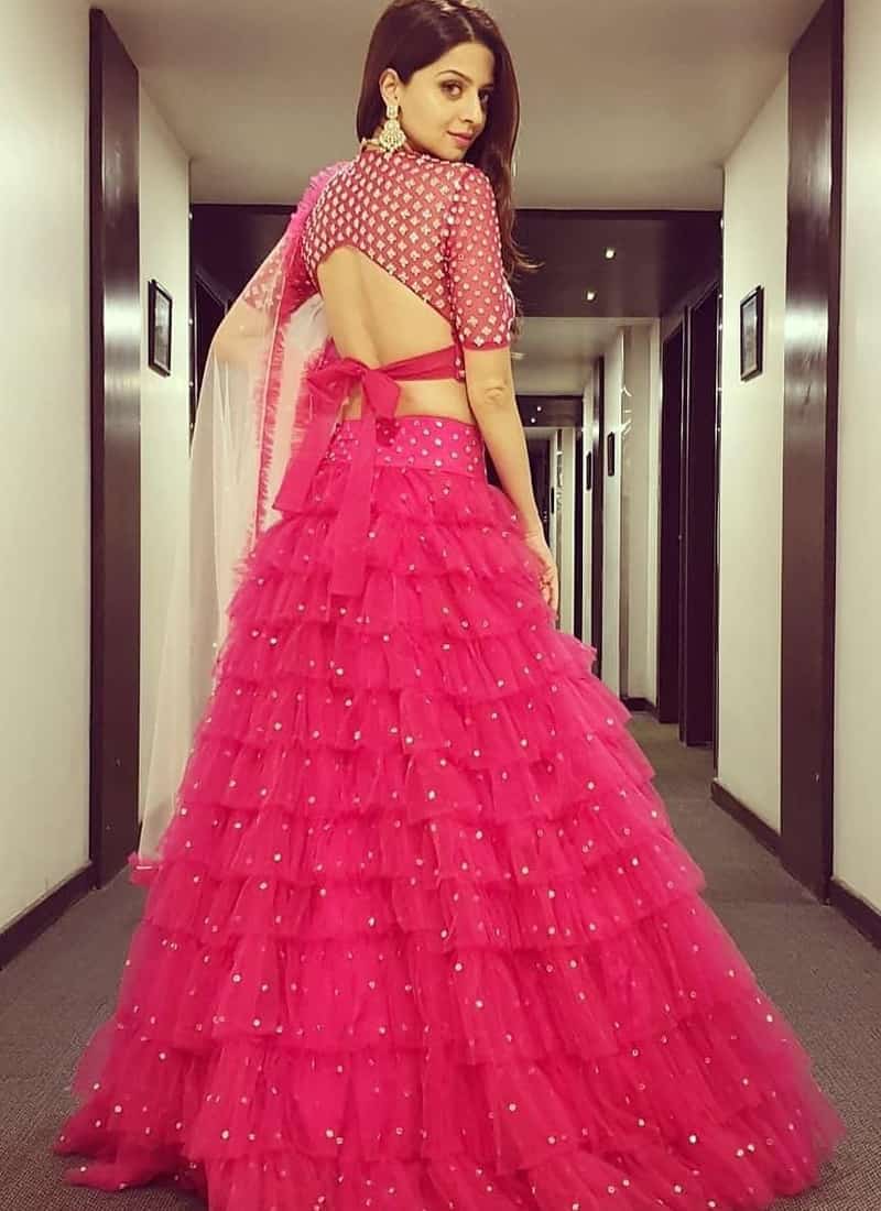 Ballroom Ruffle Lehenga