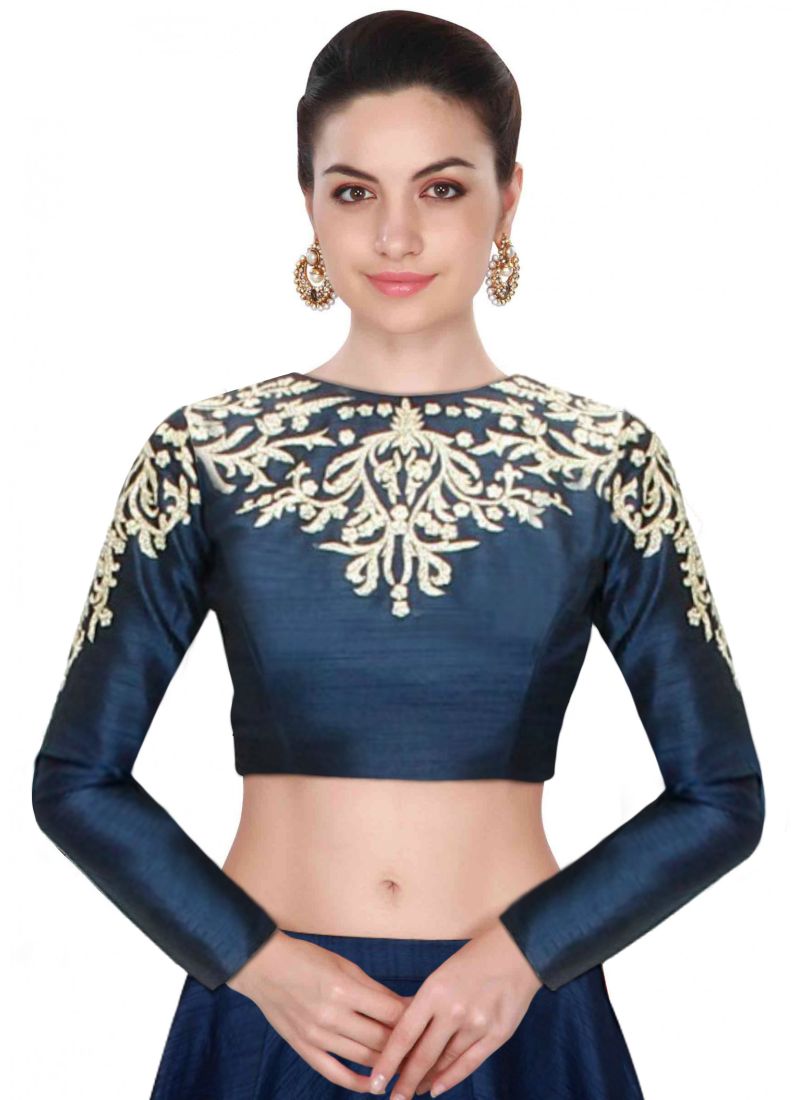 Embroidered Blouse Design