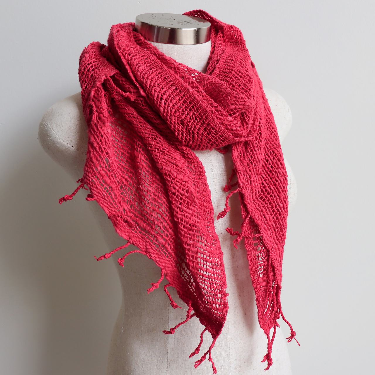 woven scarf