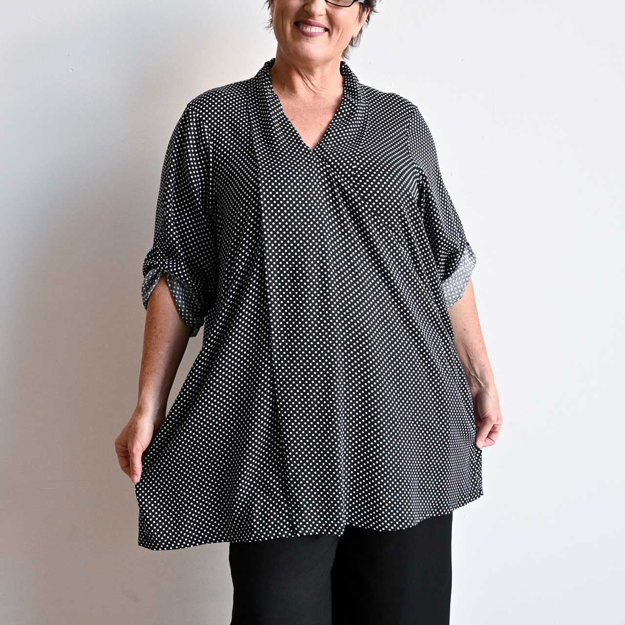 Apres Spa Tunic - Polka Dot