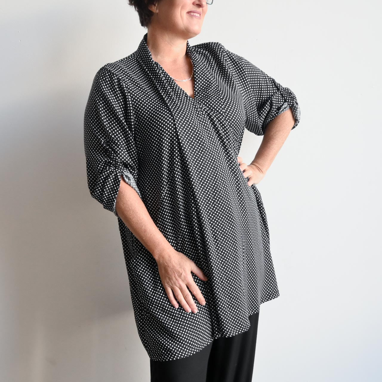 Apres Spa Tunic - Polka Dot