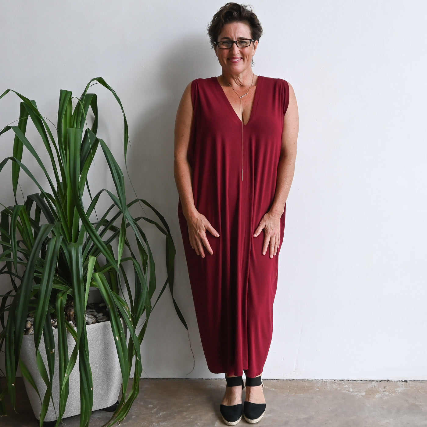 Goddess Kaftan Dress in Bamboo – KOBOMO