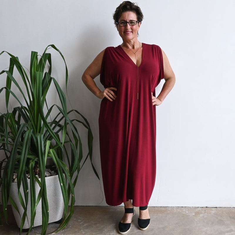 Goddess Kaftan Dress in Bamboo – KOBOMO